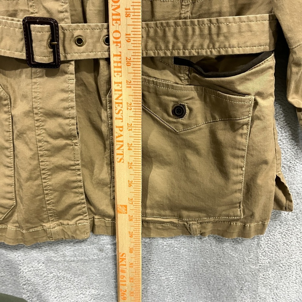 Travelsmith Khaki Utility Safari Jacket Women's Large Long Sleeve Coat‎ Outdoor - Picture 6 of 9